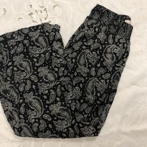 Boho flare style pants